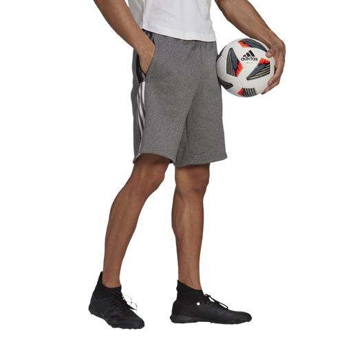 

adidas Mens adidas Tiro Fleece Shorts - Mens Grey/Black Size M