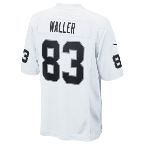 

Nike Mens Darren Waller Nike Raiders Game Day Jersey - Mens White/White Size XL