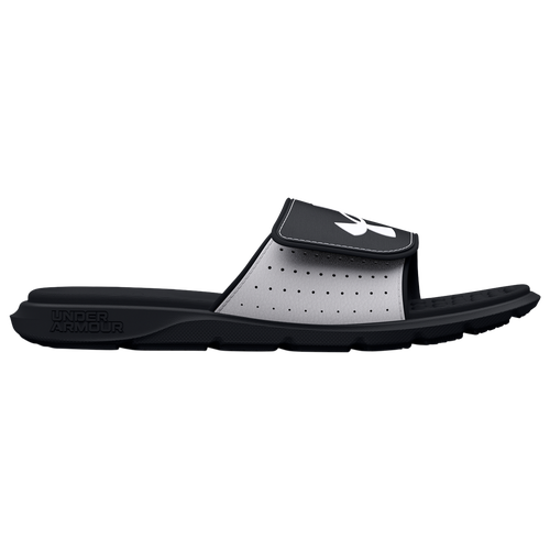 Under Armour Kids' Boys  Ignite Vii Slides In White/black/black