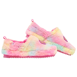 Girls' Grade School - Champion University Slippers - Pink/Purple/Yellow