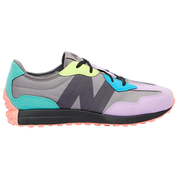 Boys' Grade School - New Balance 327 - Violet/Grey/Teal