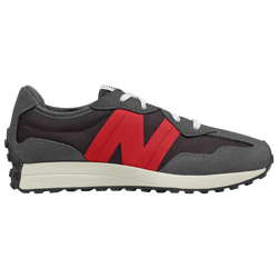 Boys' Grade School - New Balance 327 - Magnet/Team Red