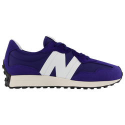 Boys' Grade School - New Balance 327 - Blue/White