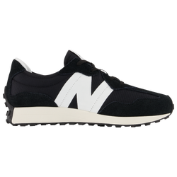 Boys' Grade School - New Balance 327 - White/Black