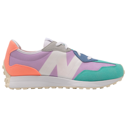 Girls' Grade School - New Balance 327 - Purple/Pink