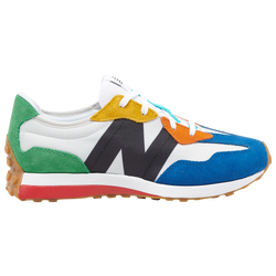 Girls' Grade School - New Balance 327 - Blue/Fog/Multi