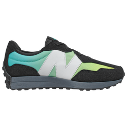 Boys' Grade School - New Balance 327 - Black/Summer Jade