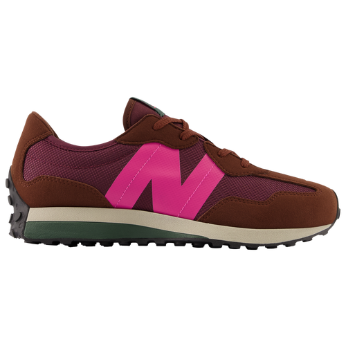 

New Balance Girls New Balance 327 - Girls' Grade School Shoes Burgundy/Pink Size 05.0