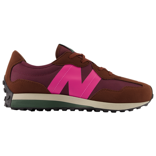 

New Balance Girls New Balance 327 - Girls' Grade School Running Shoes Burgundy/Pink Size 5.0