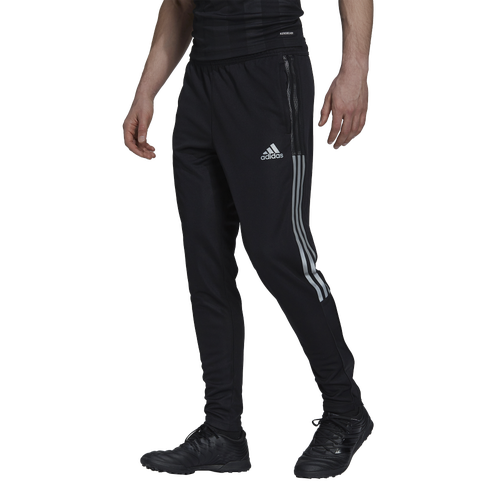 

adidas Mens adidas Tiro Reflective Pants - Mens Black/White Size XXL