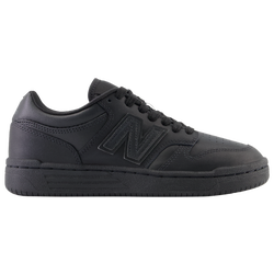 Boys' Grade School - New Balance 480 - Black/Black