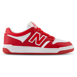 Boys' Grade School - New Balance 480 - Red/White