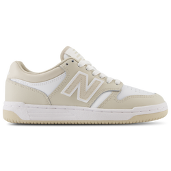 Boys' Grade School - New Balance 480 - Tan/White