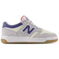 Boys' Grade School - New Balance 480 - Pearl Grey/Mineral/Dream Slate