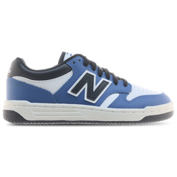 Boys' Grade School - New Balance 480 - White/Blue