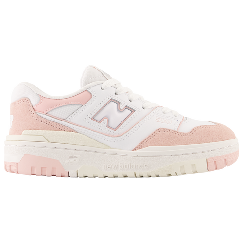 

Girls New Balance New Balance 550 - Girls' Grade School Basketball Shoe Pink/White Size 04.0