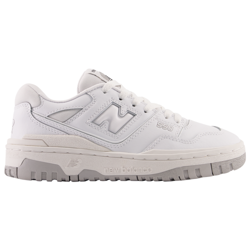 New Balance Little Kids' 550 Casual Shoes In White/white