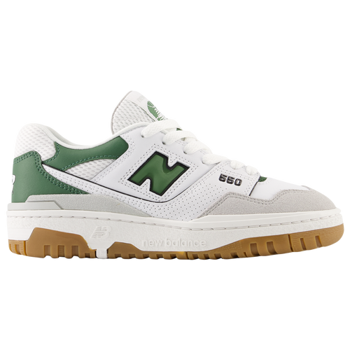 

New Balance Boys New Balance 550 - Boys' Grade School Basketball Shoes White/Green Size 07.0