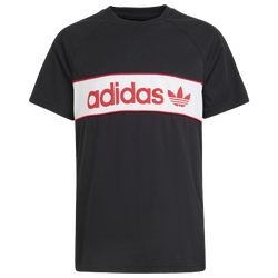 Boys' Grade School - adidas Originals NY T-Shirt - Black/Red/White