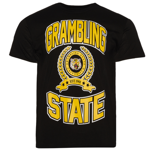 

Campus Remix Mens Campus Remix Grambling State University Vintage T-Shirt - Mens Black/Yellow Size XXL