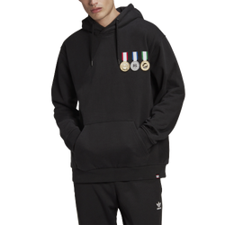 Men's - adidas RUN DMC Medal Pullover Hoodie - Black