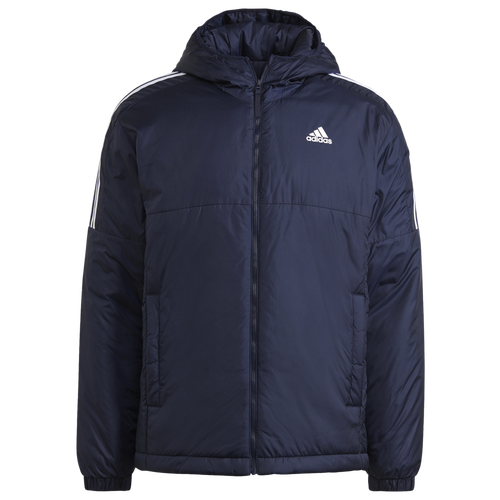 MENS - adidas Essentials Insulated Hooded Jacket - Ink