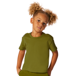 Girls' Grade School - Cozi Perfect Fit T-Shirt - Green/Green