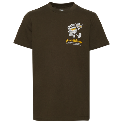 

Boys LCKR LCKR Iinbit Graphic TShirt - Boys' Grade School Forest Green Size M