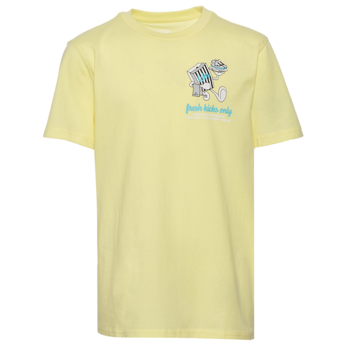 Shop Lckr Boys   Iinbit Graphic T-shirt In Nova Yellow