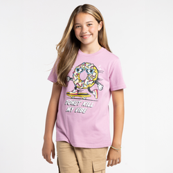 Boys' Grade School - LCKR Donut Graphic T-Shirt - Mauve