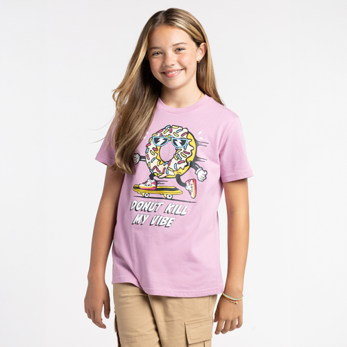 BOYS - LCKR Donut Graphic T-Shirt - Mauve