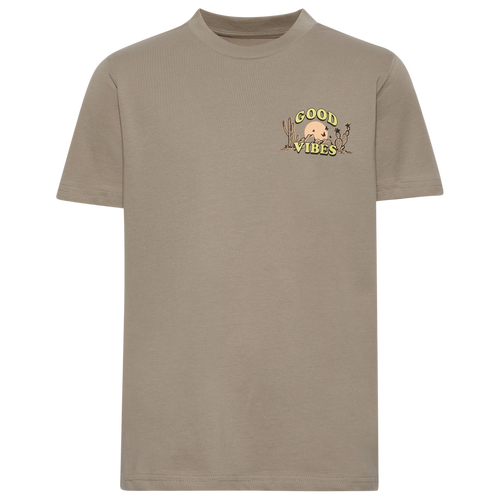 Lckr Boys   Keep It Wild Graphic T-shirt In Orange/elephant Skin