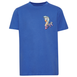 Boys' Grade School - LCKR Ride The Waves Graphic T-Shirt - Pink/Amparo Blue