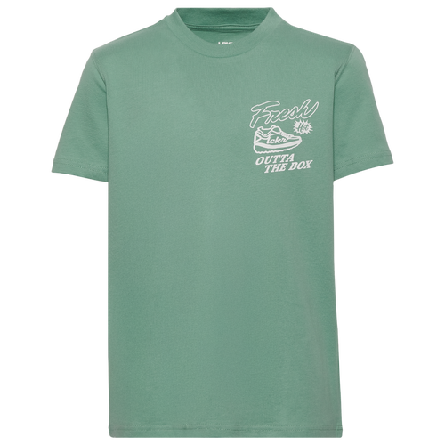 Lckr Boys   Hotdog Graphic T-shirt In Black/malachite Green