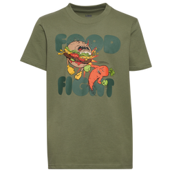Boys' Grade School - LCKR Food Fight Graphic T-Shirt - Sea Spray/Sea Spray