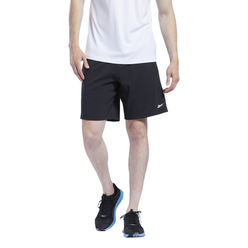 

Reebok Mens Reebok Workout Woven Shorts - Mens Black Size XS