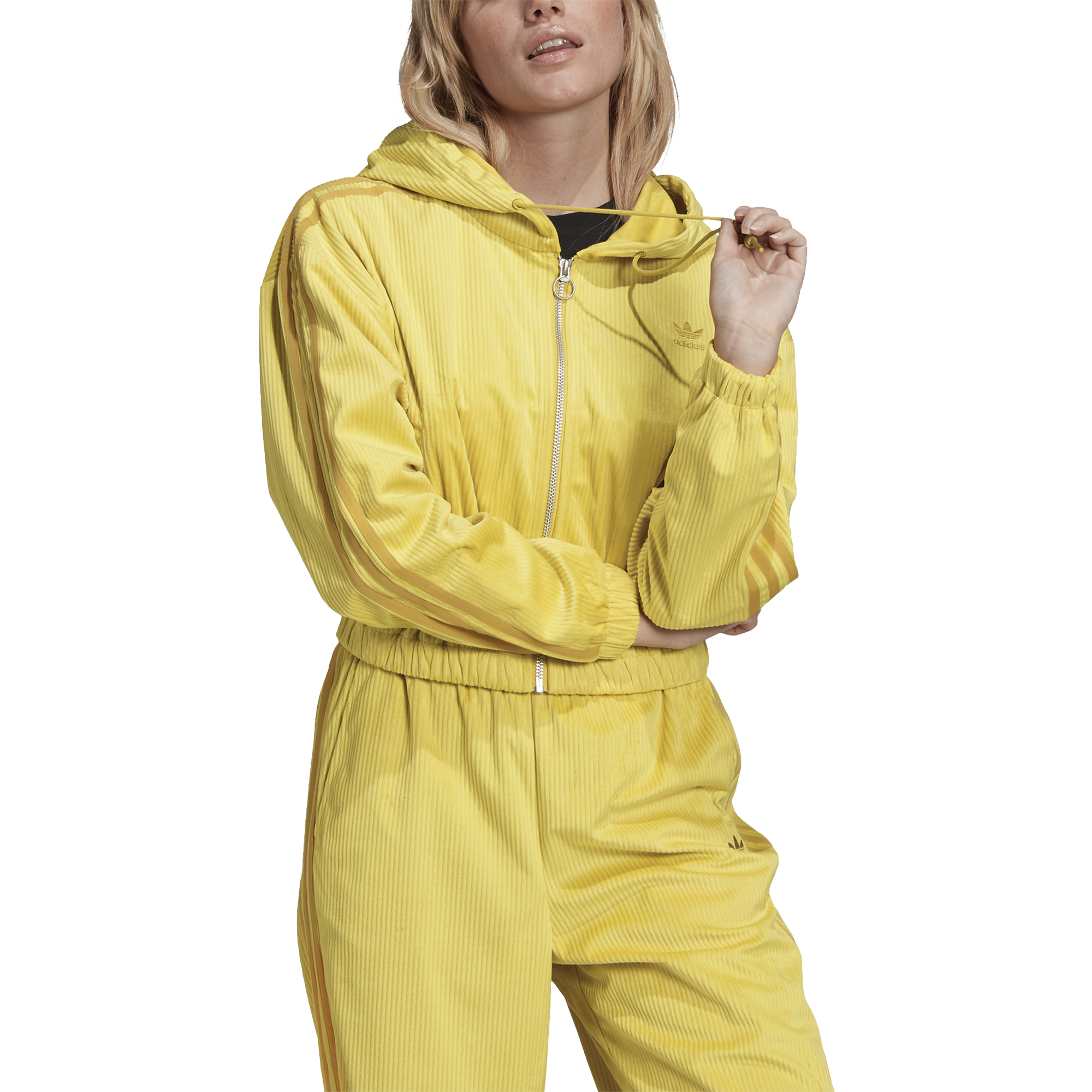 yellow adidas womens tracksuit