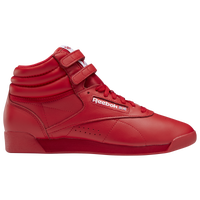 Reebok freestyle cheap hi womens red