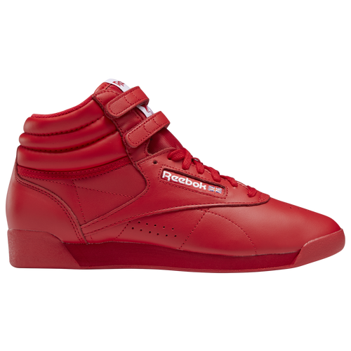 

Reebok Freestyle Hi - Womens Red/Red Size 6.5
