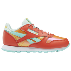 Girls' Preschool - Reebok CL Dazzle - Red/Blue/Multi
