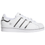 adidas Originals Superstar Casual Sneakers - Boys' Grade School A.D.I.D.A.S. White/Black