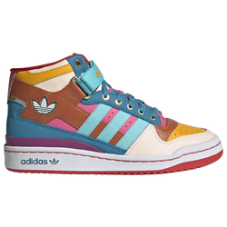 Women's - adidas Originals Forum Mid - Blue/Pink/Purple