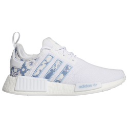 Women's - adidas Originals NMD R1  - White/Ambient Sky/Silver