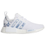 adidas Originals NMD R1 Casual Sneakers - Women's White/Ambient Sky/Silver