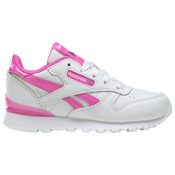 Girls' Preschool - Reebok Step N Flash - White/Pink