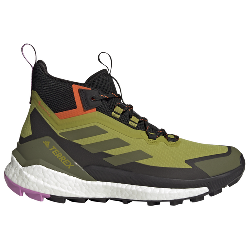

adidas Mens adidas Terrex Free Hiker 2 GORE-TEX - Mens Running Shoes Pulse Olive/Focus Olive/Impact Orange Size 10.5