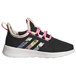 Girls' Grade School - adidas Cloudfoam Pure 2.0 - Black/Bliss Pink/Bliss Orange