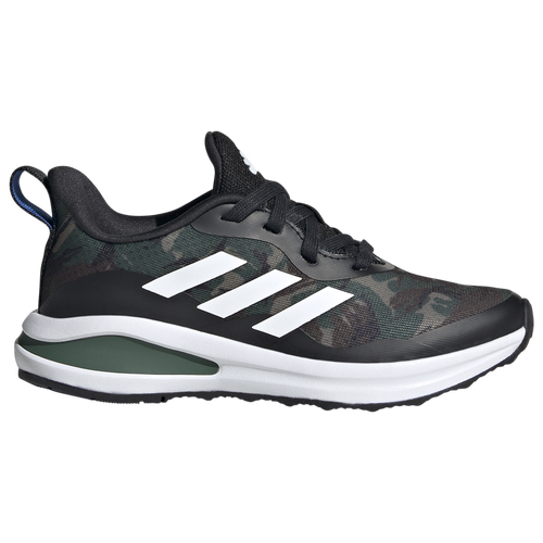 

Boys adidas adidas Fortarun - Boys' Grade School Basketball Shoe Black/White/Green Oxide Size 06.0