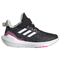 Girls' Preschool - adidas Originals EQ21 Run Elastic Laced - Black/White/Pulse Magenta