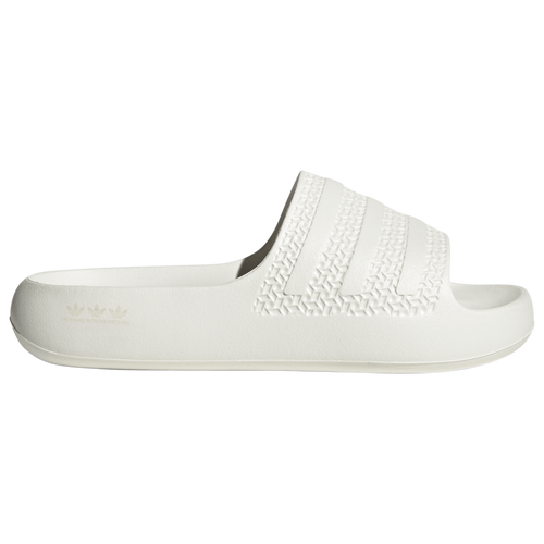 Shop Adidas Originals Adilette Slides In White/white